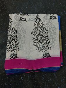 Elegant Printed Saree