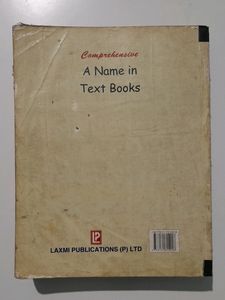 Comprehensive Chemistry For Class 12th