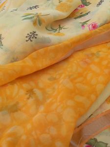 Floral Print saree - completely new