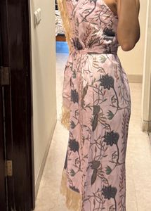 Floral Print Kaftan Dress