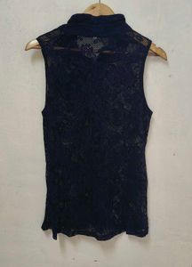 Trendy New Lace Sleeveless Top