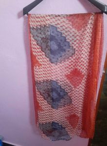 Printed Kurti Top with Dupatta