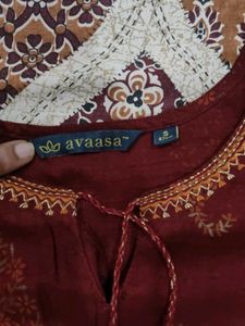 Avaasa Straight Kurti 👗