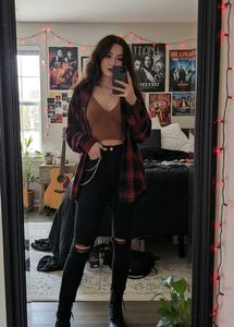 Fuzzy Knit Crop Top