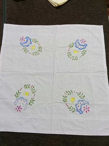 Vintage Hand-Painted Handkerchief By Me