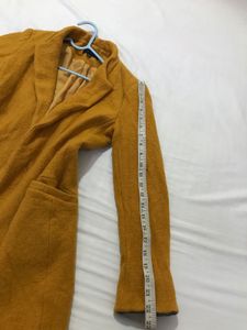 Mustard Yellow Coat Bust 32-36
