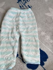 baby cord set 3-9months green white strips