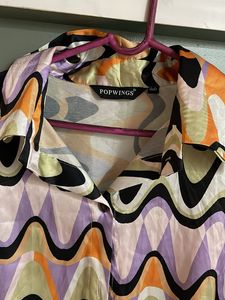 Retro Patterned Shirt