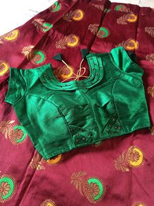 Elegant Art Silk Lehenga Choli Set Without Dupatta