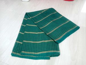 New Rama Green Georgette Febric