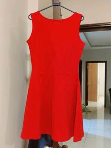 Red Party Wear Dress - Brand New