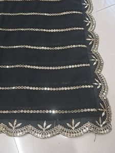 Elegant Black Dupatta