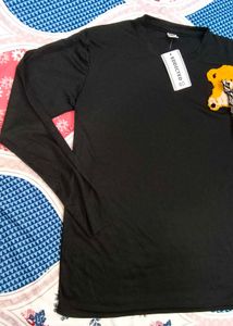 Black Full Sleeves Tshirts