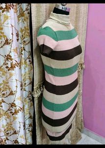 Striped Bodycon Mini Dress