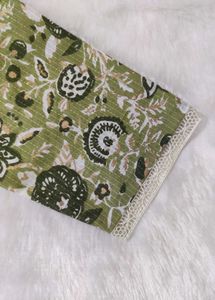 Floral Print Kurta Set