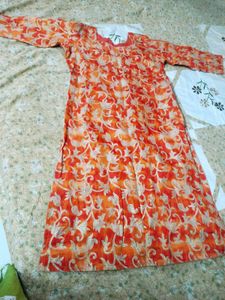 Floral Print Kurta