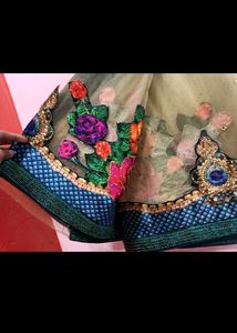 Net Rose Saree On Sale