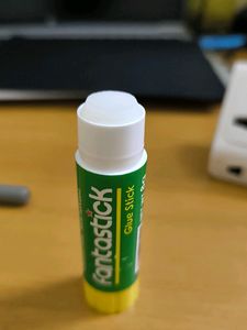 5 Black Pen And Glue Stick