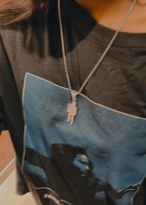 Billie Eilish Silver Blohsh Necklace