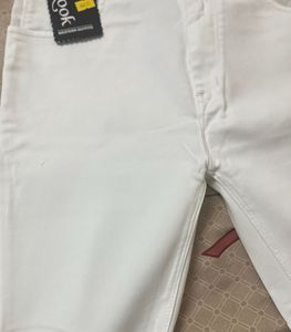 Stylish White Women's Jeans
