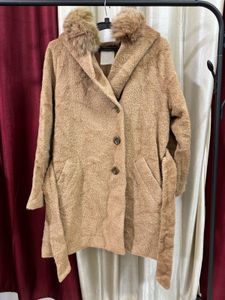 Tan Furry Winter Longcoat