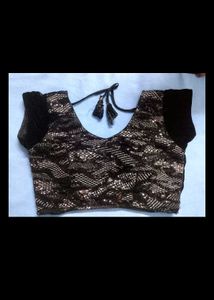 Elegant Black Saree