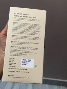 MCaffeine Summer Breeze Perfume Body Lotion