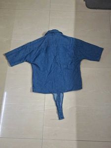 Denim Embroidered Jacket