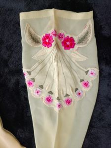 Up And Down Kurti With White Dhoti