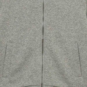 Gray Zip-Up Hoodie