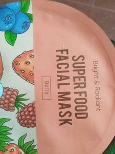 Miniso Super Food Face Mask 🎭 In Berry