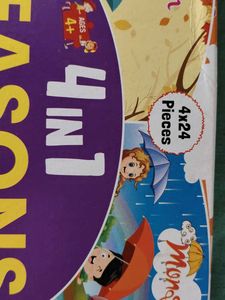 Jigsaw Puzzle Combo Of 4
