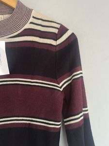 Striped Knit Sweater