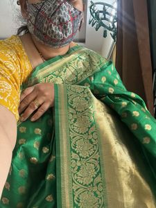 Green Saree