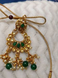 Green &amp; Gold Jewelry Set