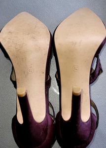 Burgundy Heels