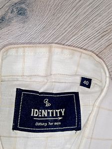 Identity Brand Men Shirt Size 40