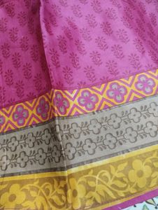 New Pink Printed Kurta XL