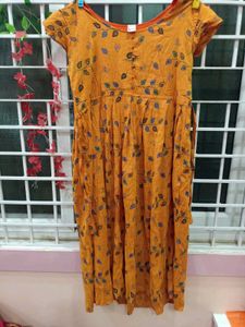 Floral Print Kurta