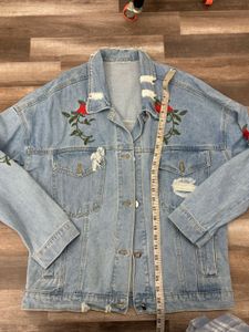 Embroidered Denim Jacket