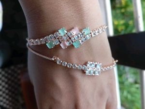 Stylish Stone Bracelet Set Of 2