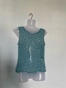 Aqua Print Tank Top