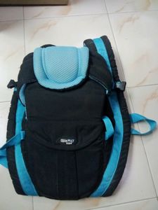 Chinmay Kids Baby Carrier Black &amp; Sky Blue