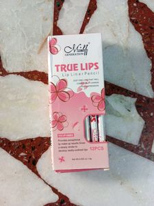 Mn True Lipliners Set Of 12 Pcs