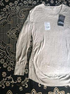 H&amp;M .Basic Knit Top - Long Sleeve