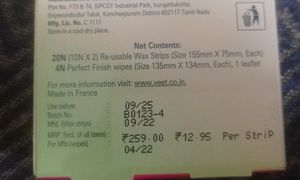 Veet Ready-to-use Full Body Wax Strips