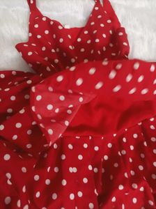 Red Polka Dot Dress