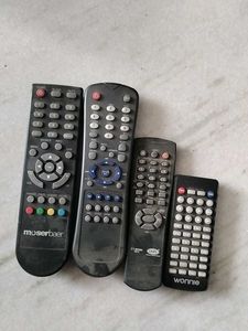 4 Remotes