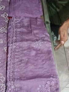 Lavender Dress Material