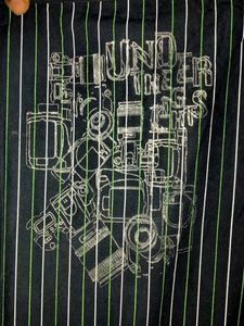 Design Printed Striped Party Shirt